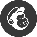Circle,Mailchimp,Round icon ok 